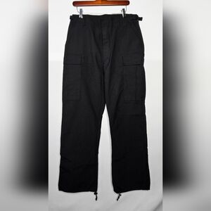 Black Barrier Wear Fire Resistant Aramid Cargo Pants Size M/L Style 4066